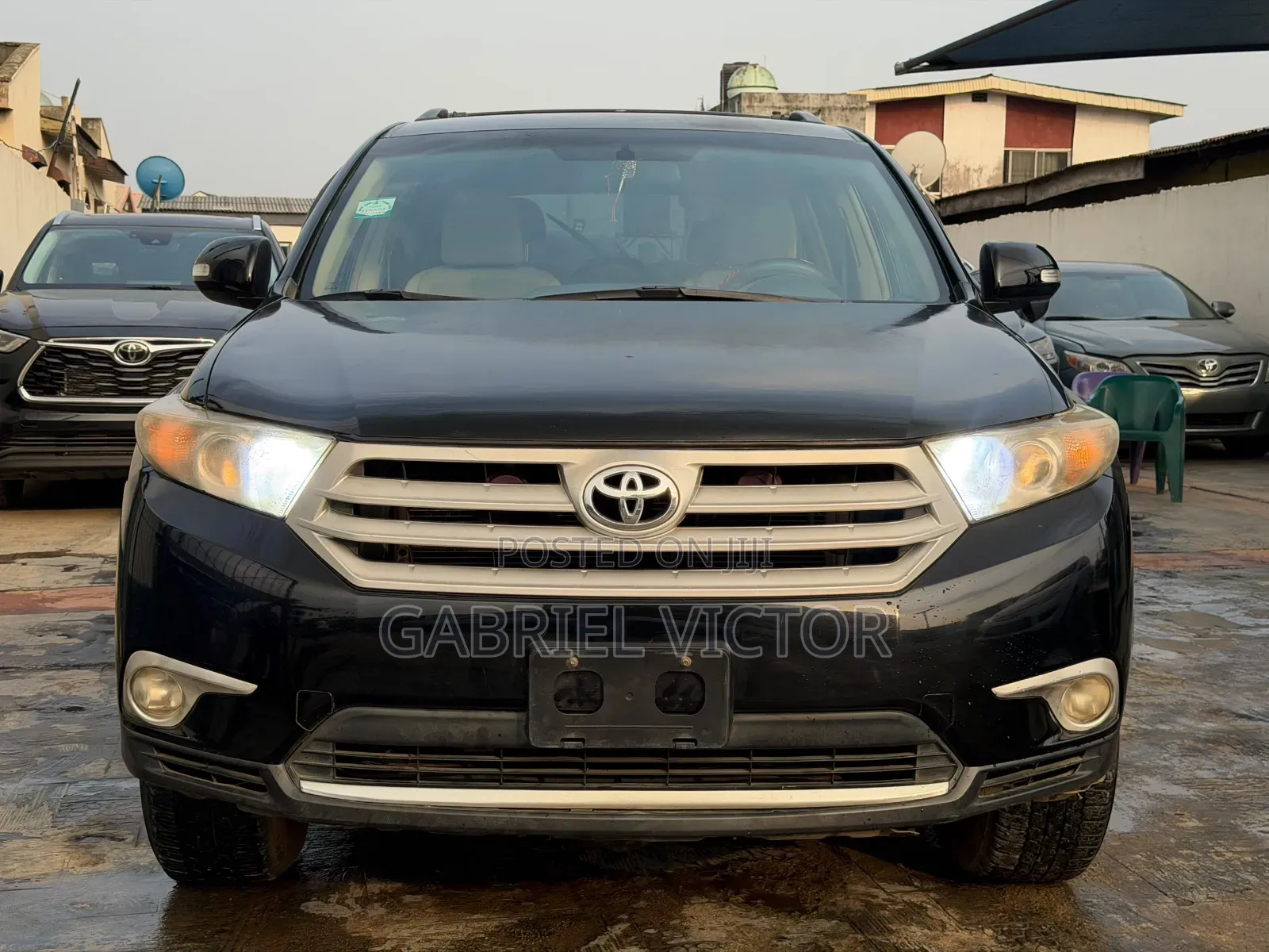 Toyota Highlander 2012 Black