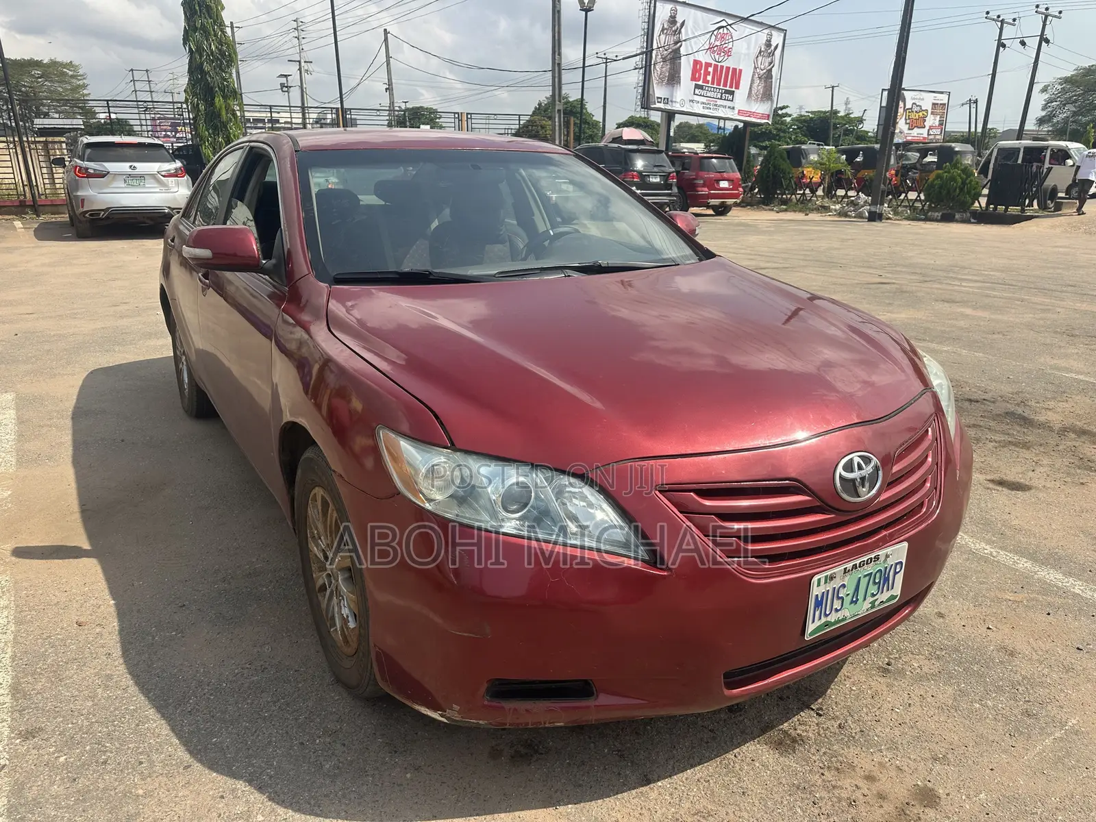 Toyota Camry LE 4dr Sedan (2.4L 4cyl 5A) 2007 Red