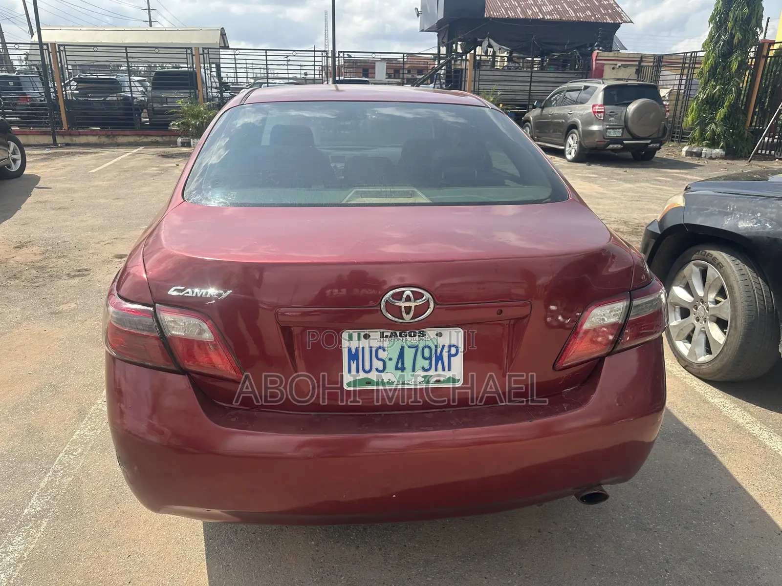 Toyota Camry LE 4dr Sedan (2.4L 4cyl 5A) 2007 Red
