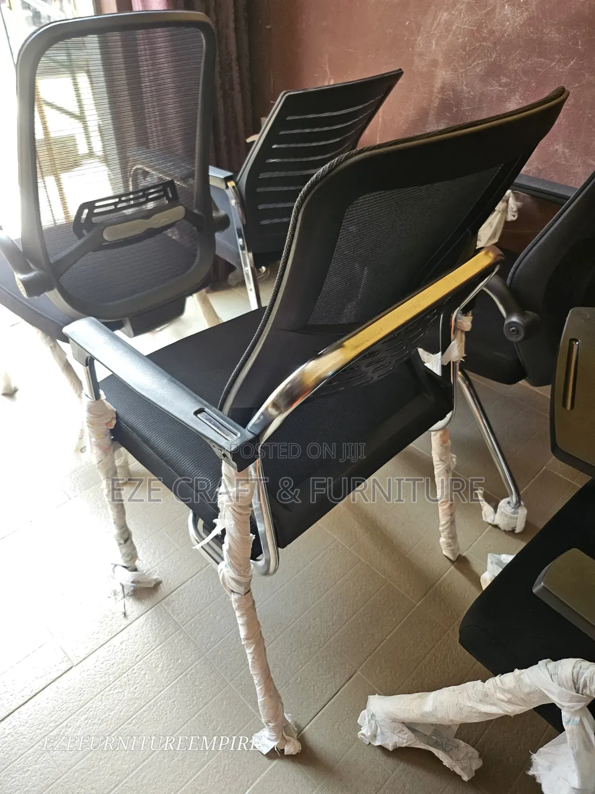 4leg Mesh Fabric Visitor Chair