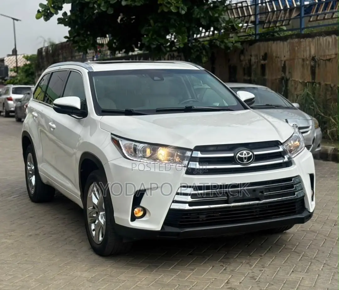 Toyota Highlander Limited 4x4 V6 (3.5L 6cyl 8A) 2018 White