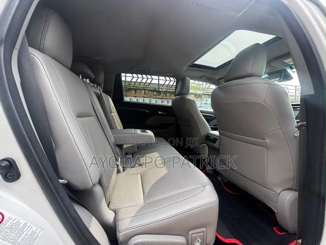 Toyota Highlander Limited 4x4 V6 (3.5L 6cyl 8A) 2018 White
