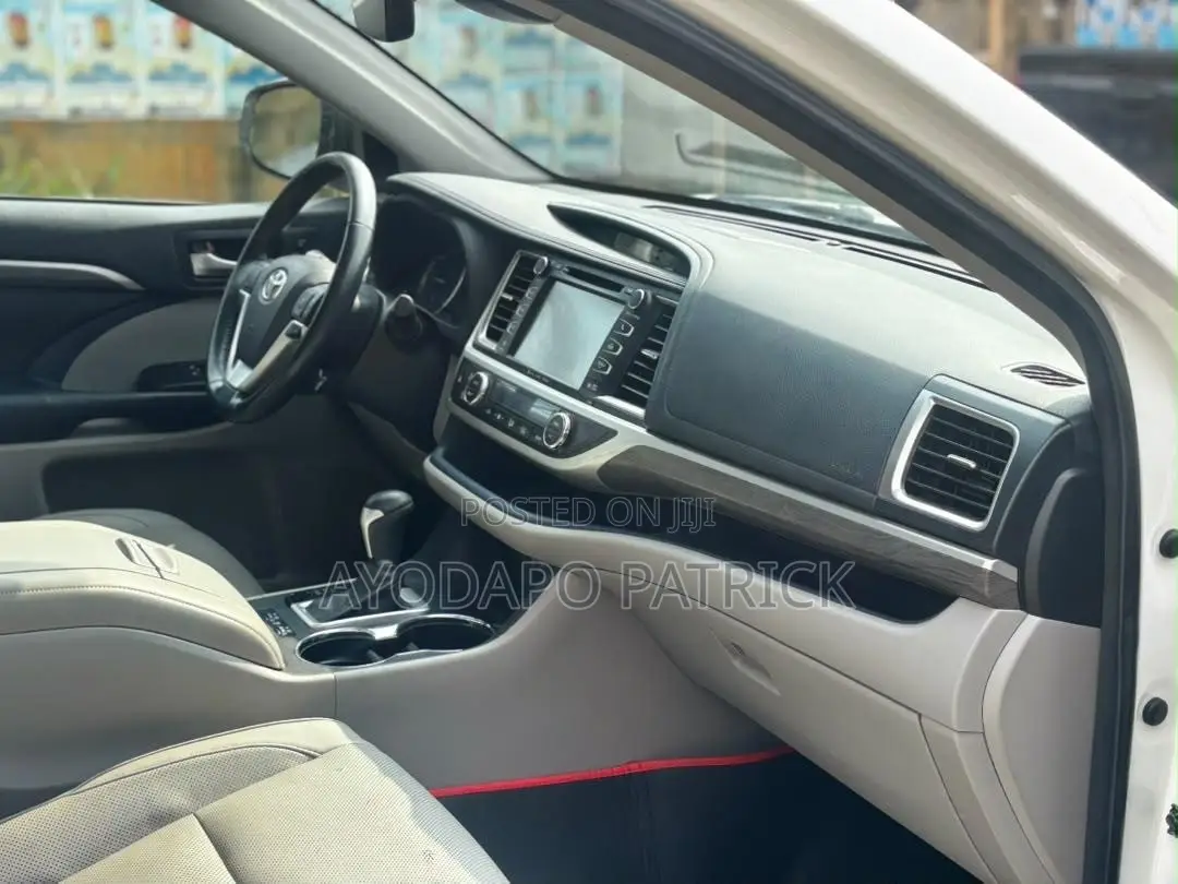 Toyota Highlander Limited 4x4 V6 (3.5L 6cyl 8A) 2018 White