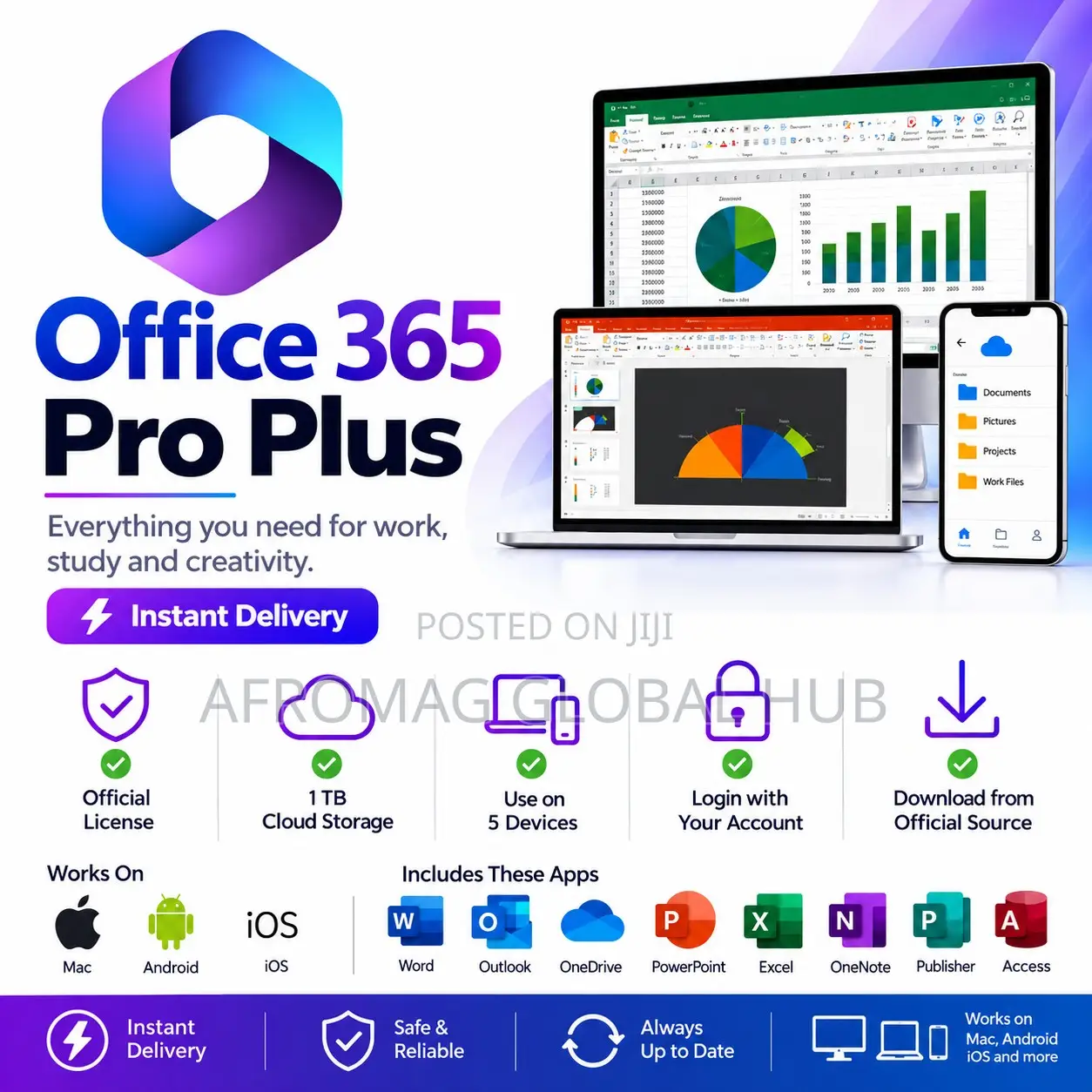Microsoft Office 365 Official Plus All OS