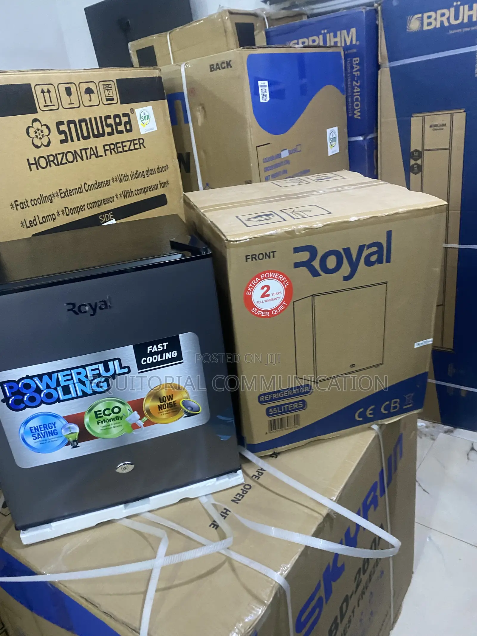 Royal Pref55bf 55l Compact Refrigerator for Home