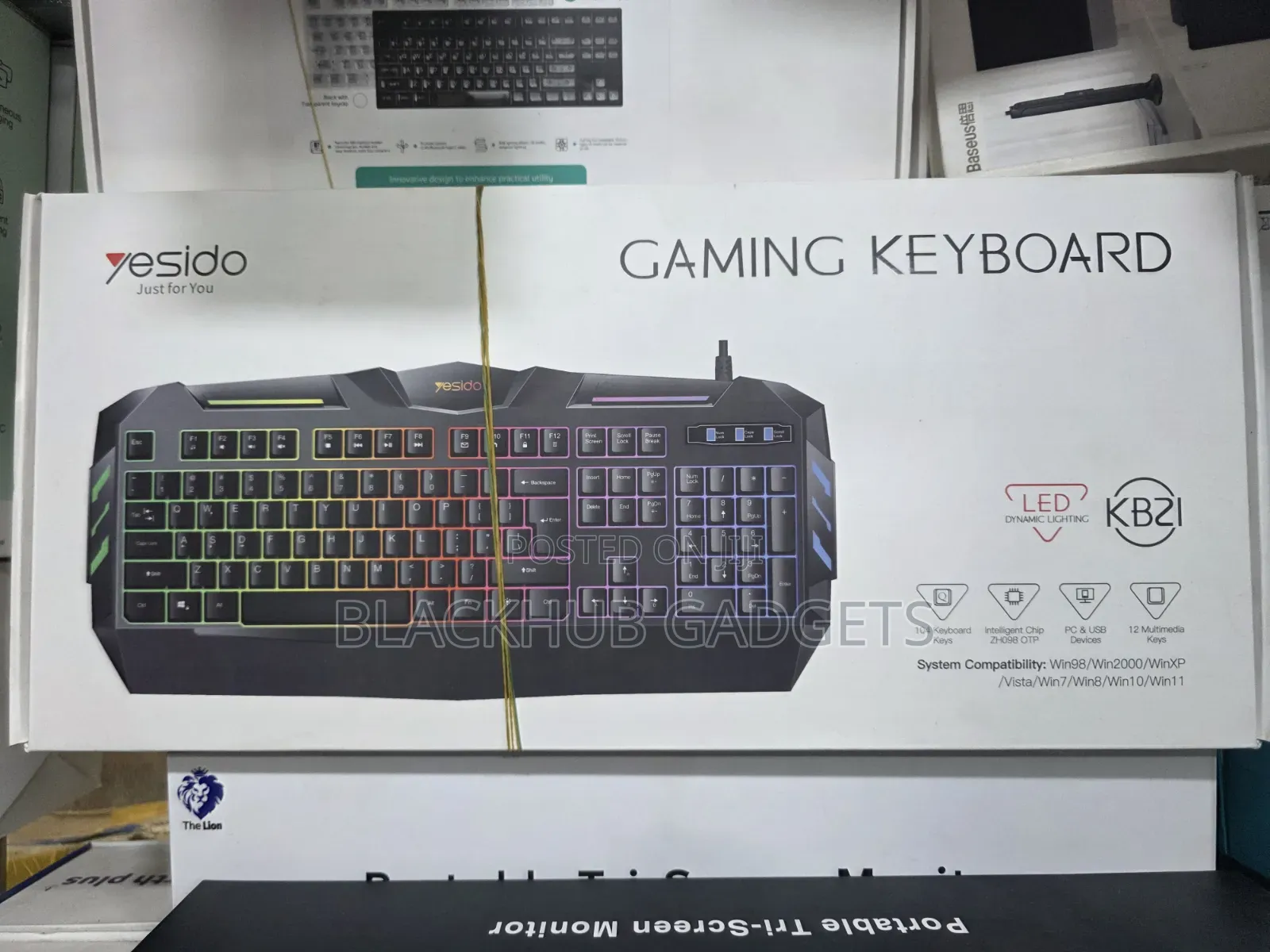 Yesido Gaming Keyboard Wired