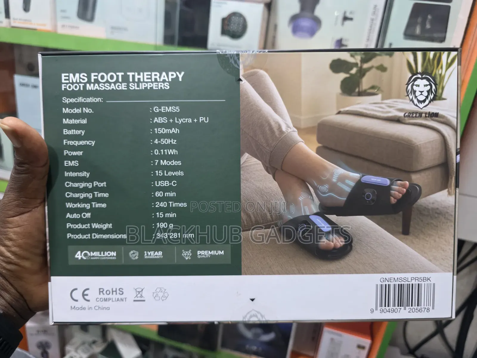 Green Lion Ems Foot Therapy
