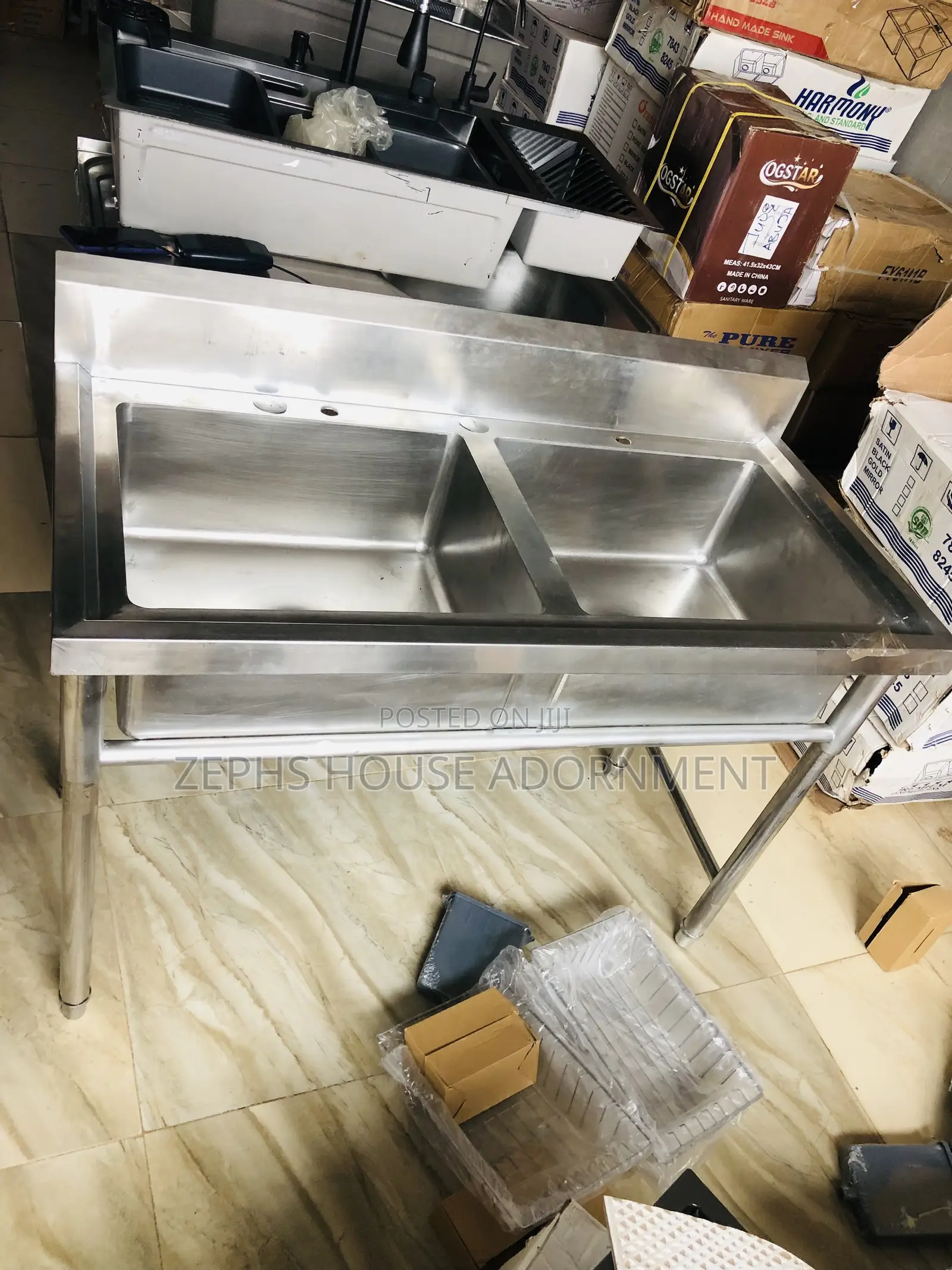 Industrial Kitchen Sink