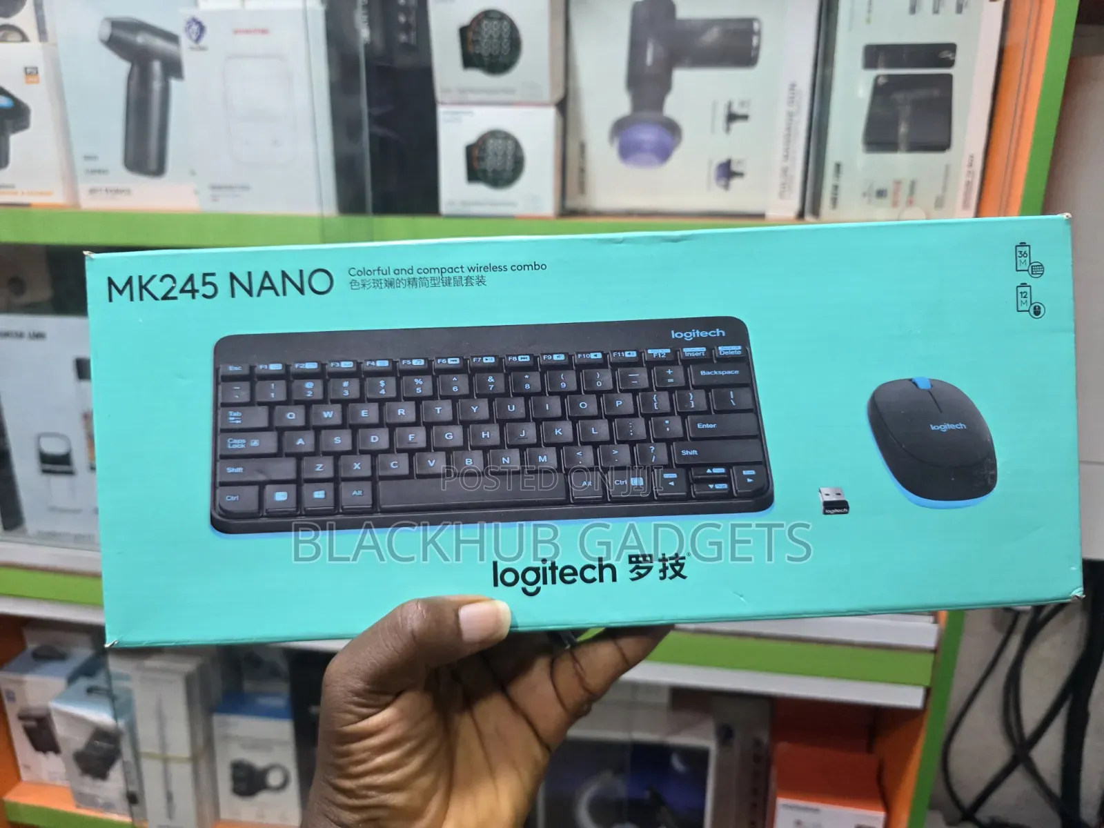 Logitech Mk245 Nano Wireless Combo Keyboard