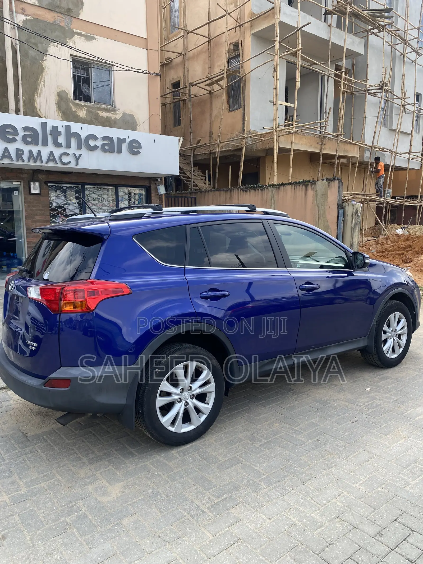 Toyota RAV4 Limited 4dr SUV AWD (2.5L 4cyl 6A) 2014 Blue