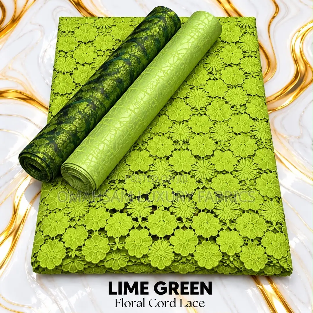 Floral Guipure Cord