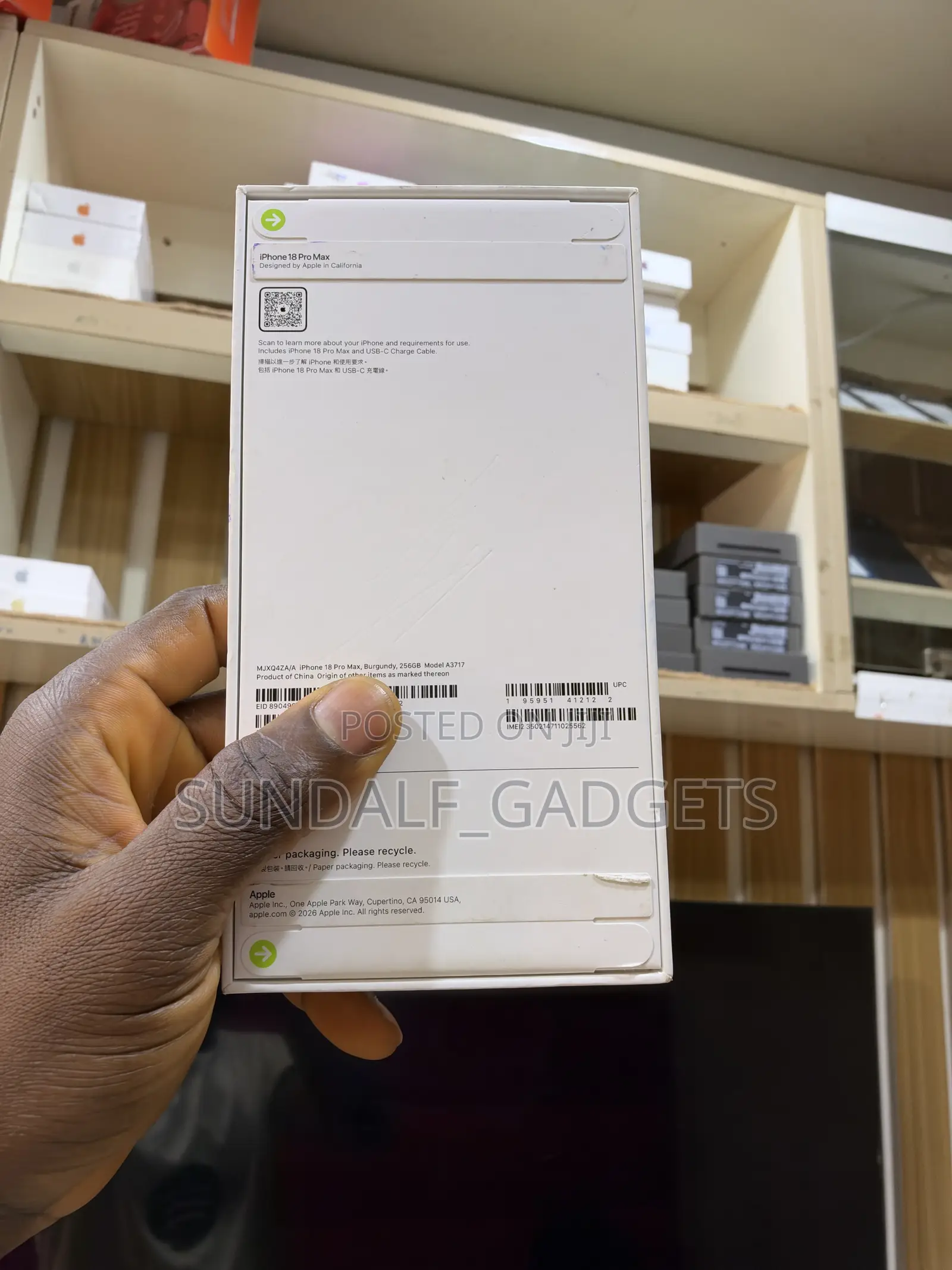 New Apple iPhone 18 Pro Max 256 GB