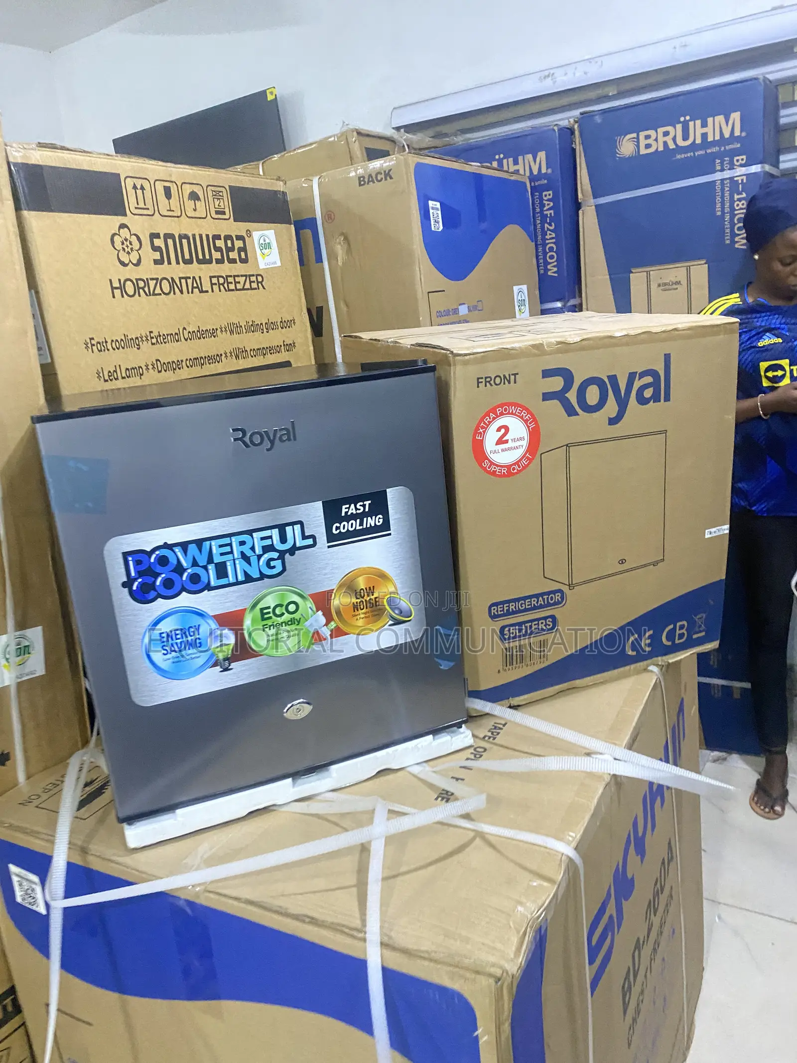 Royal Pref55bf 55l Personal Fridge for Bedroom and Office
