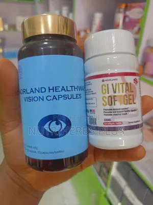 Healthway Vision Capsules & GI VITAL SOFTGEL(protects Against Glaucoma