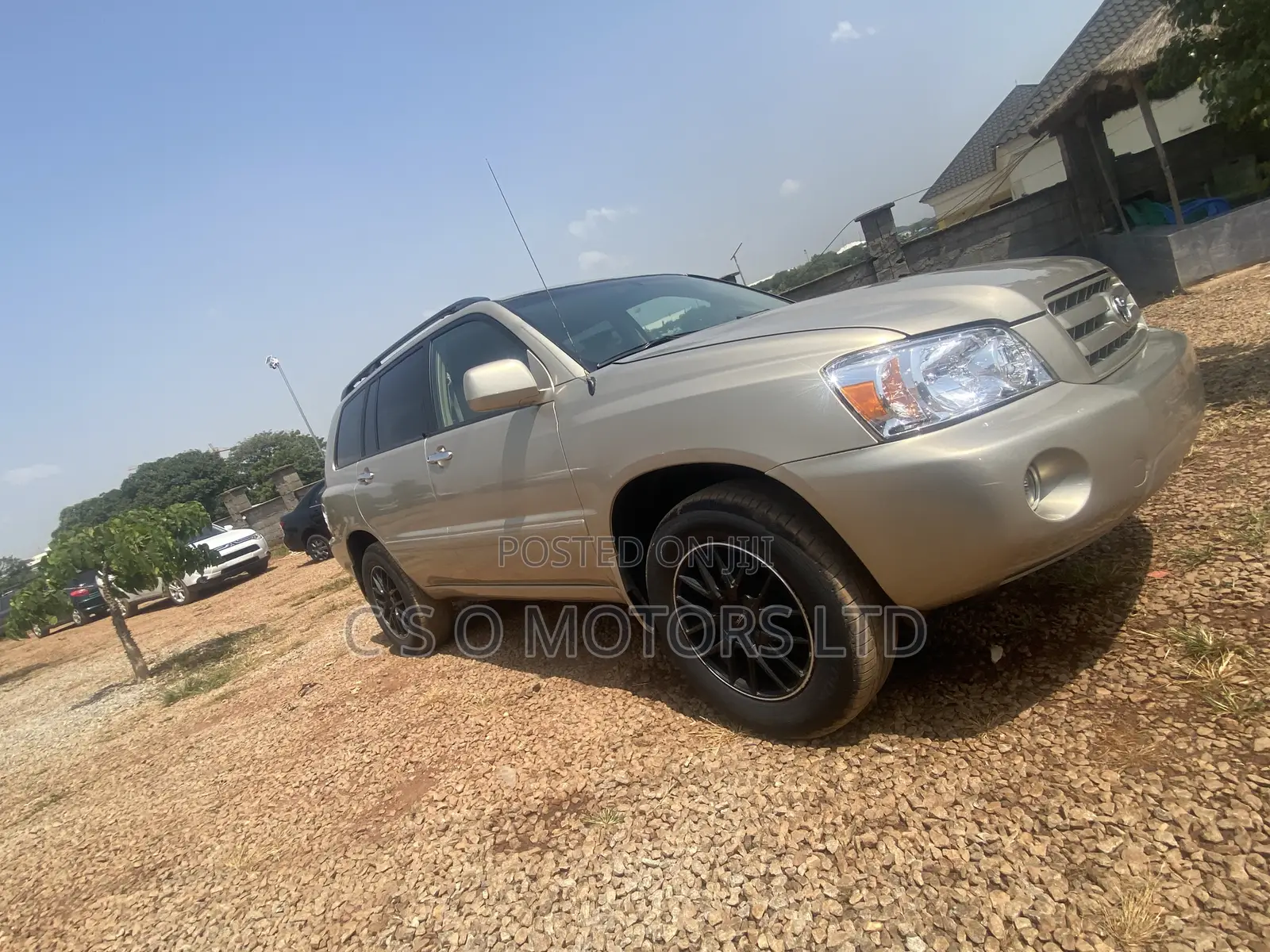 Toyota Highlander 2007 Gold