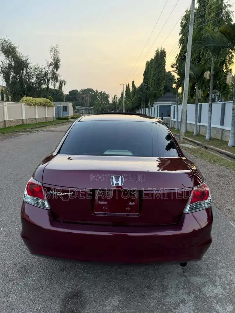 Honda Accord 2008 Maroon
