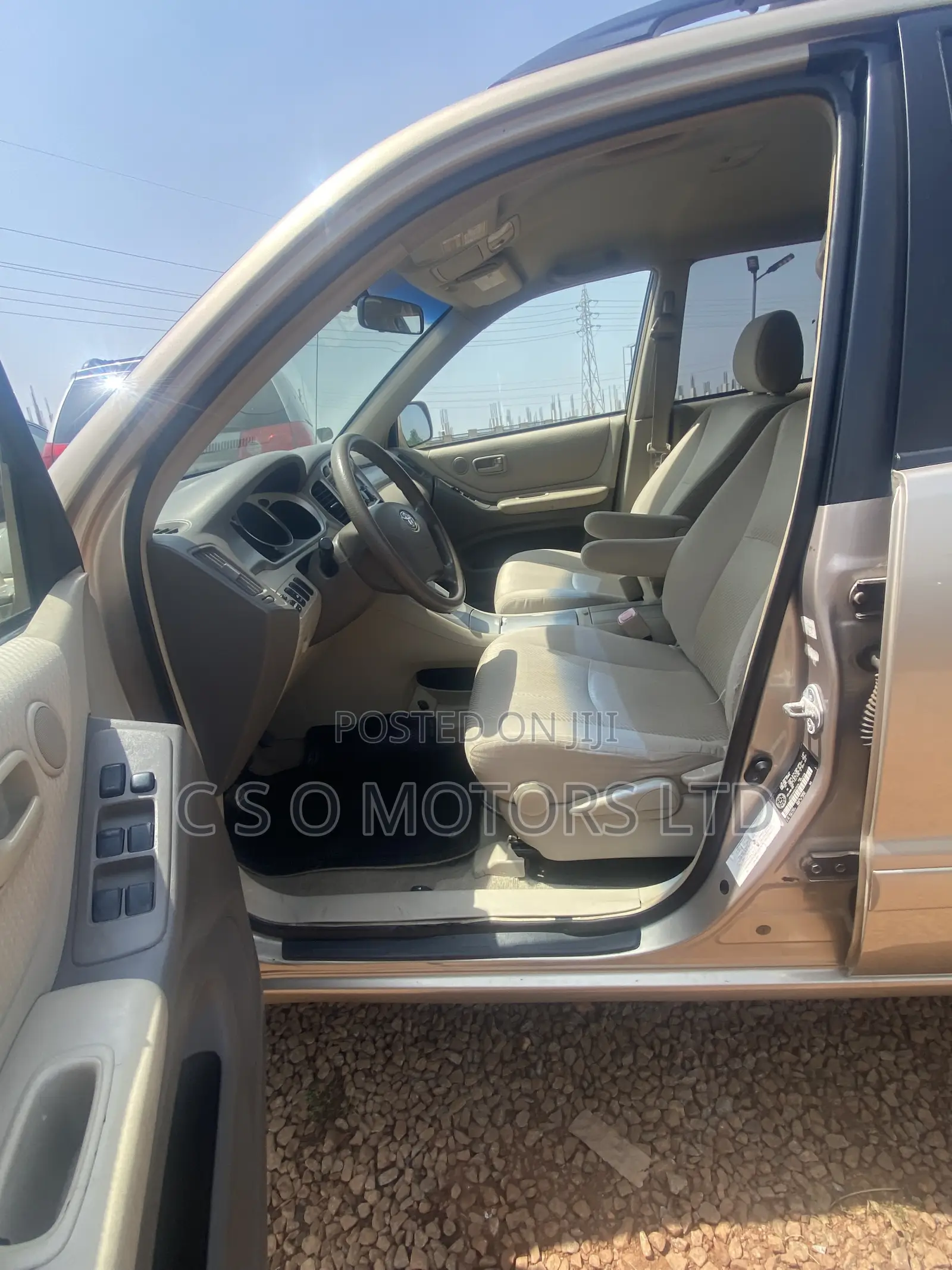 Toyota Highlander 2007 Gold