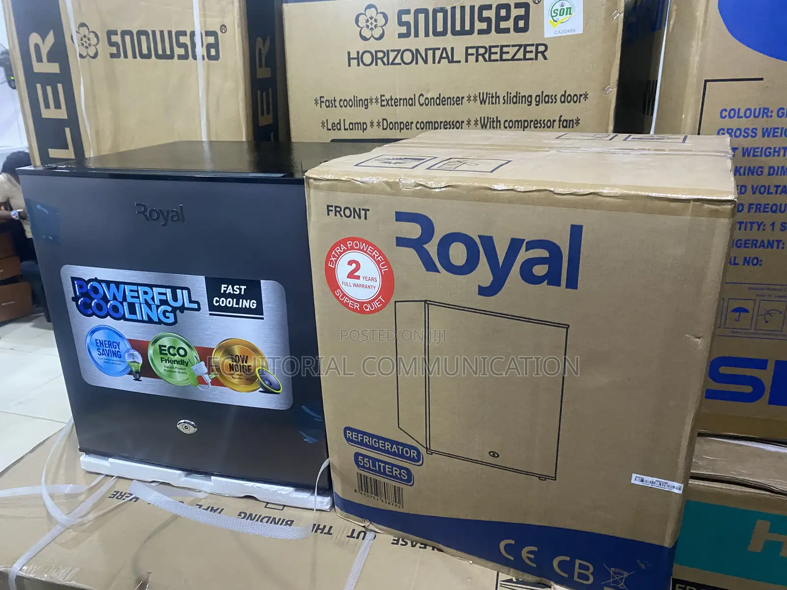 Royal 55l Compact Fridge for Office Refreshments