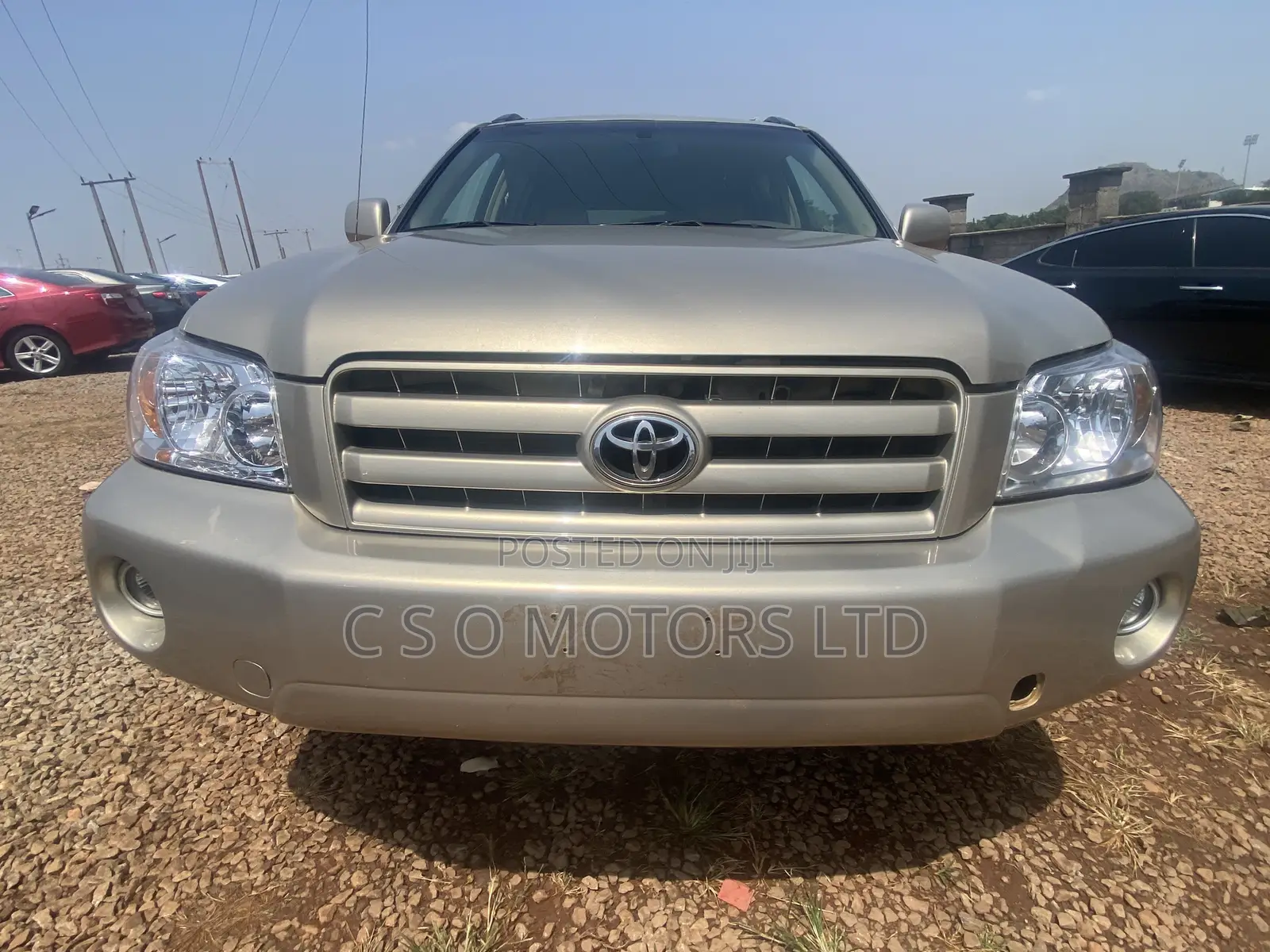 Toyota Highlander 2007 Gold