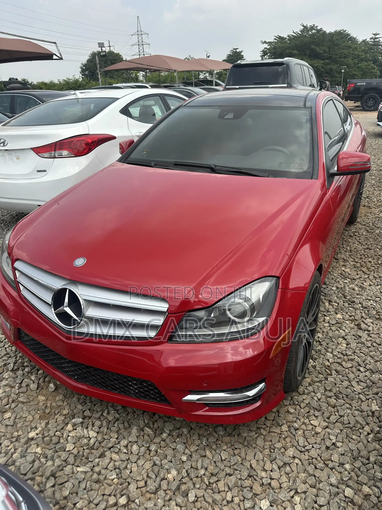 Mercedes-Benz C350 2013 Red