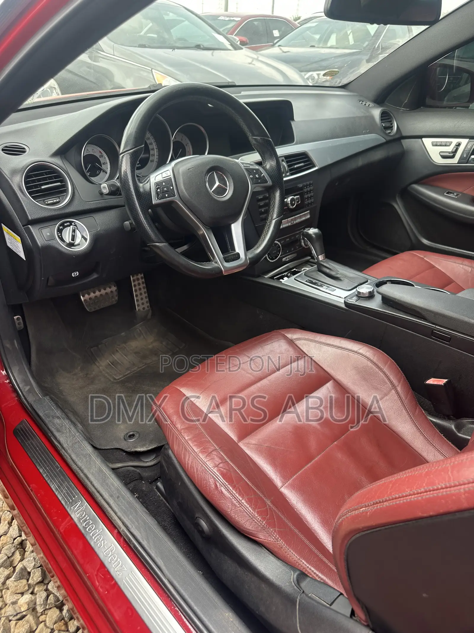 Mercedes-Benz C350 2013 Red