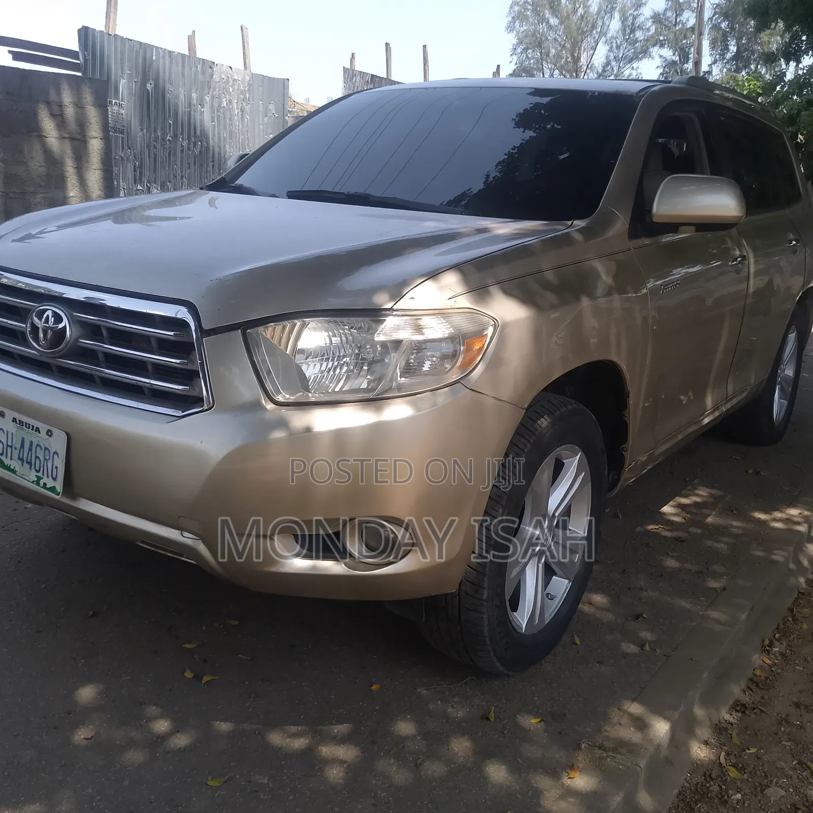Toyota Highlander 2008 Gold