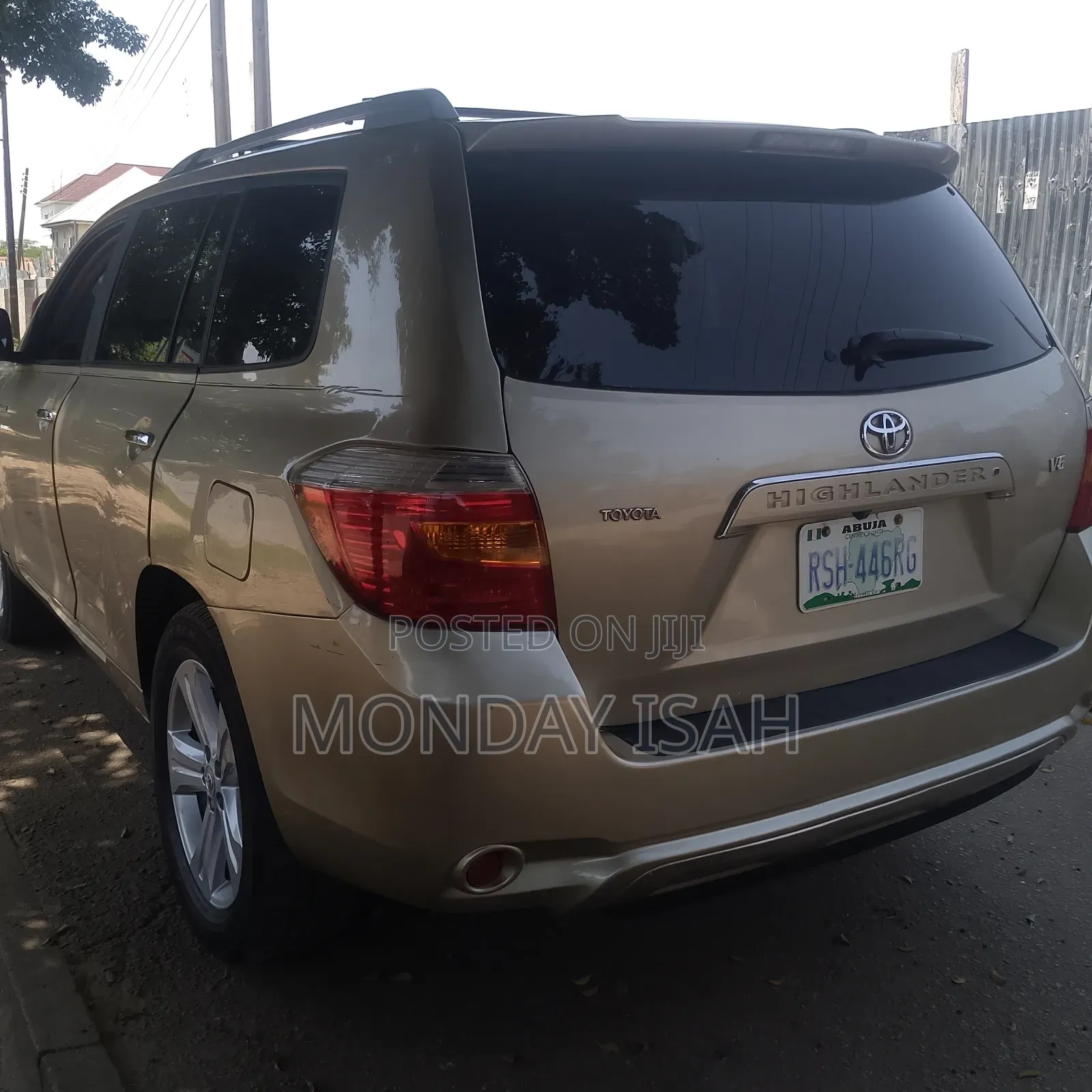 Toyota Highlander 2008 Gold