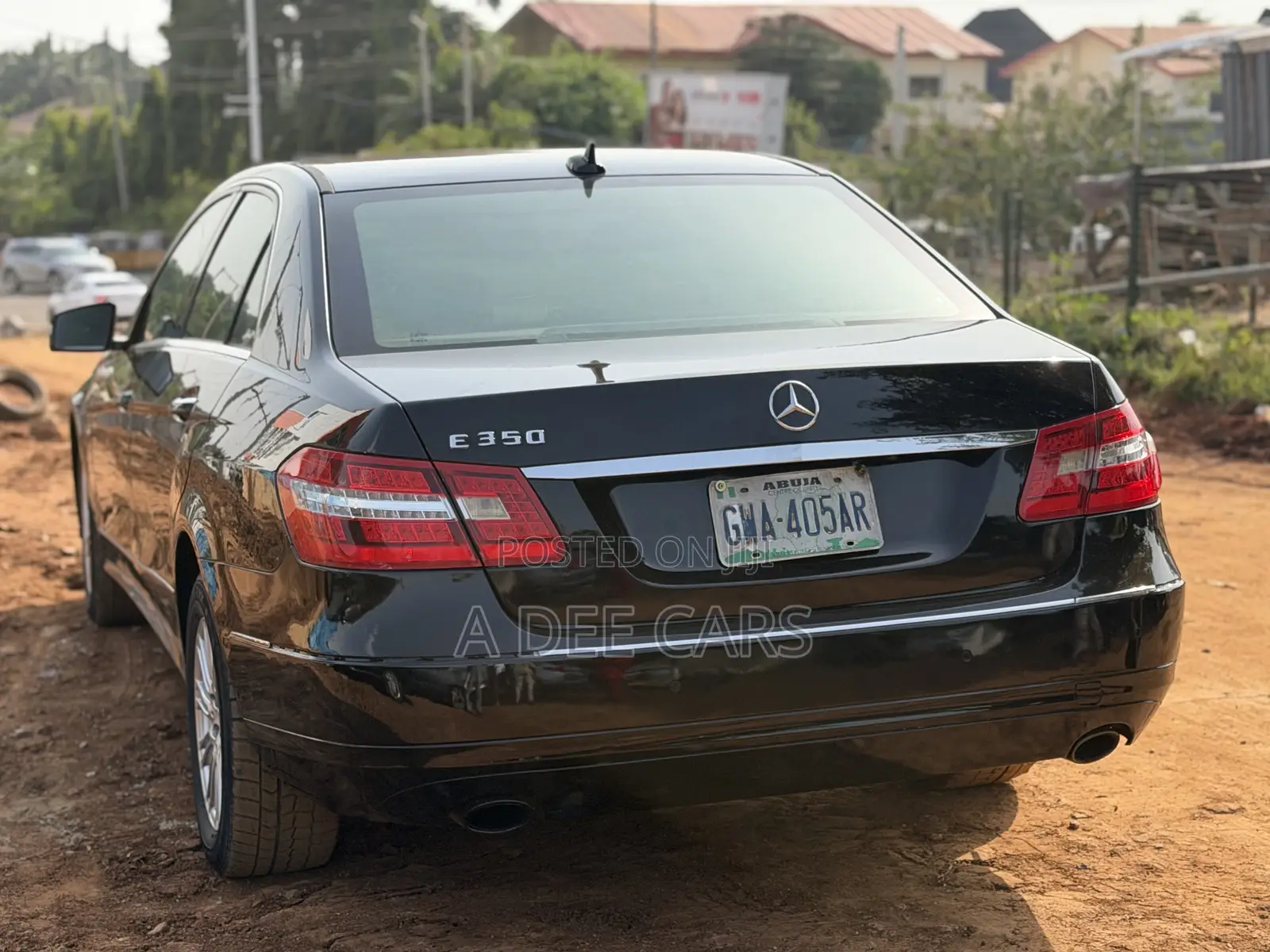 Mercedes-Benz E350 2012 Black