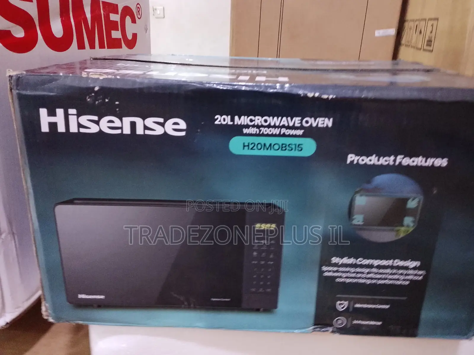 H20MOBS15 20L 700W Digital Microwave for Home Kitchens