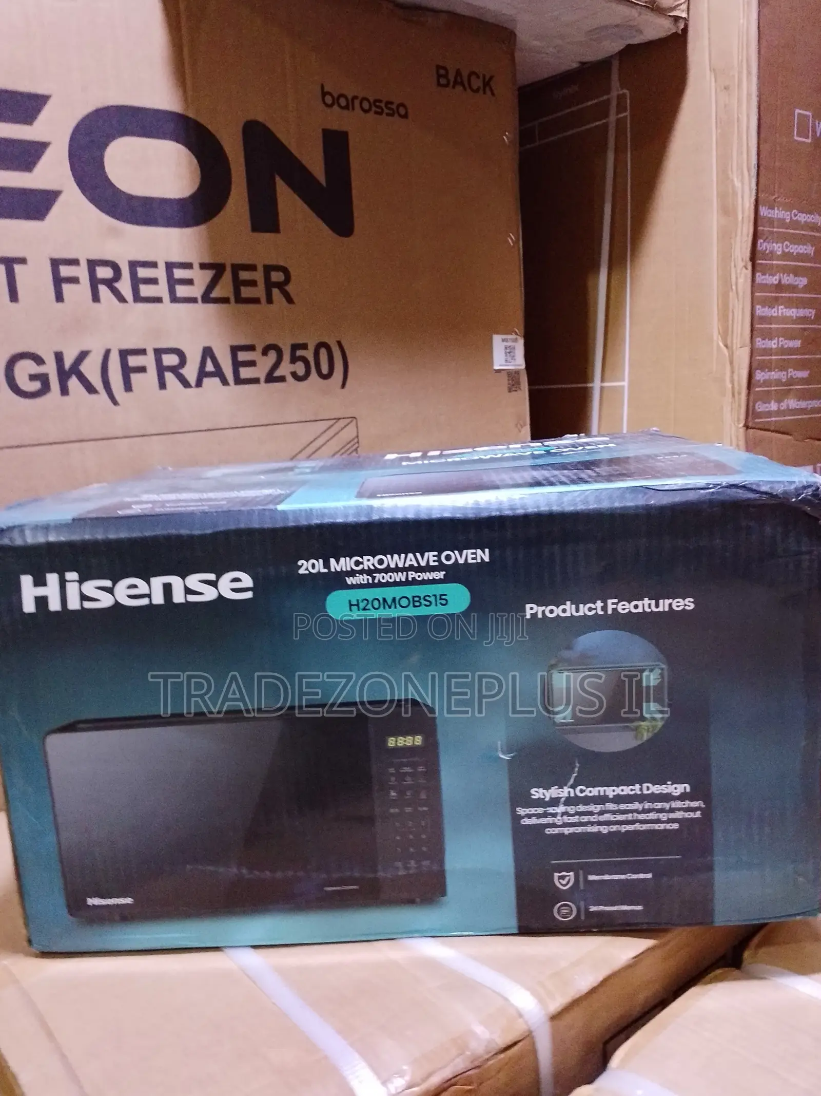 H20MOBS15 20L 700W Digital Microwave for Home Kitchens