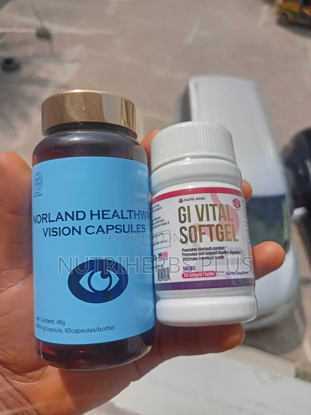 Healthway Vision Capsules & GI VITAL SOFTGEL (Aids Cataract Prevention
