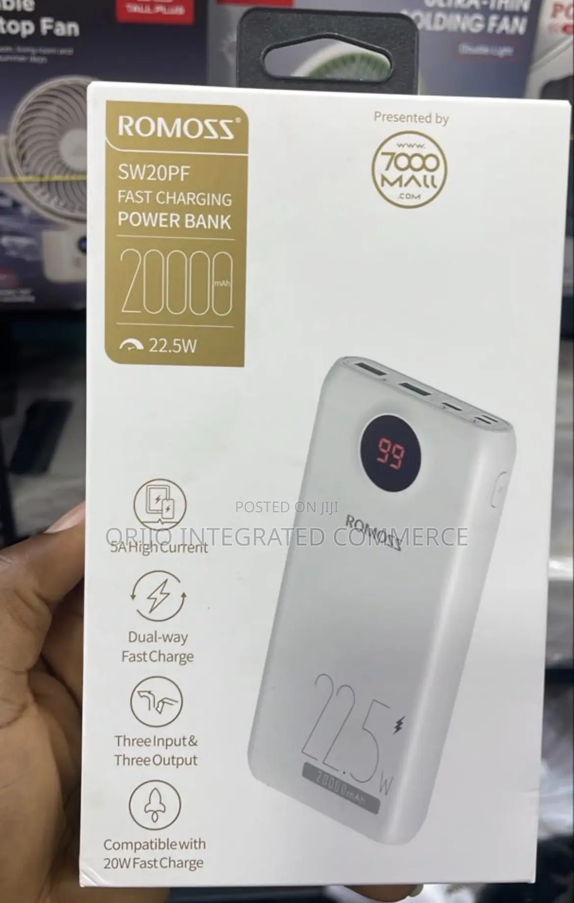20000mah Romoss Sw20pf Fast Charging Power Bank
