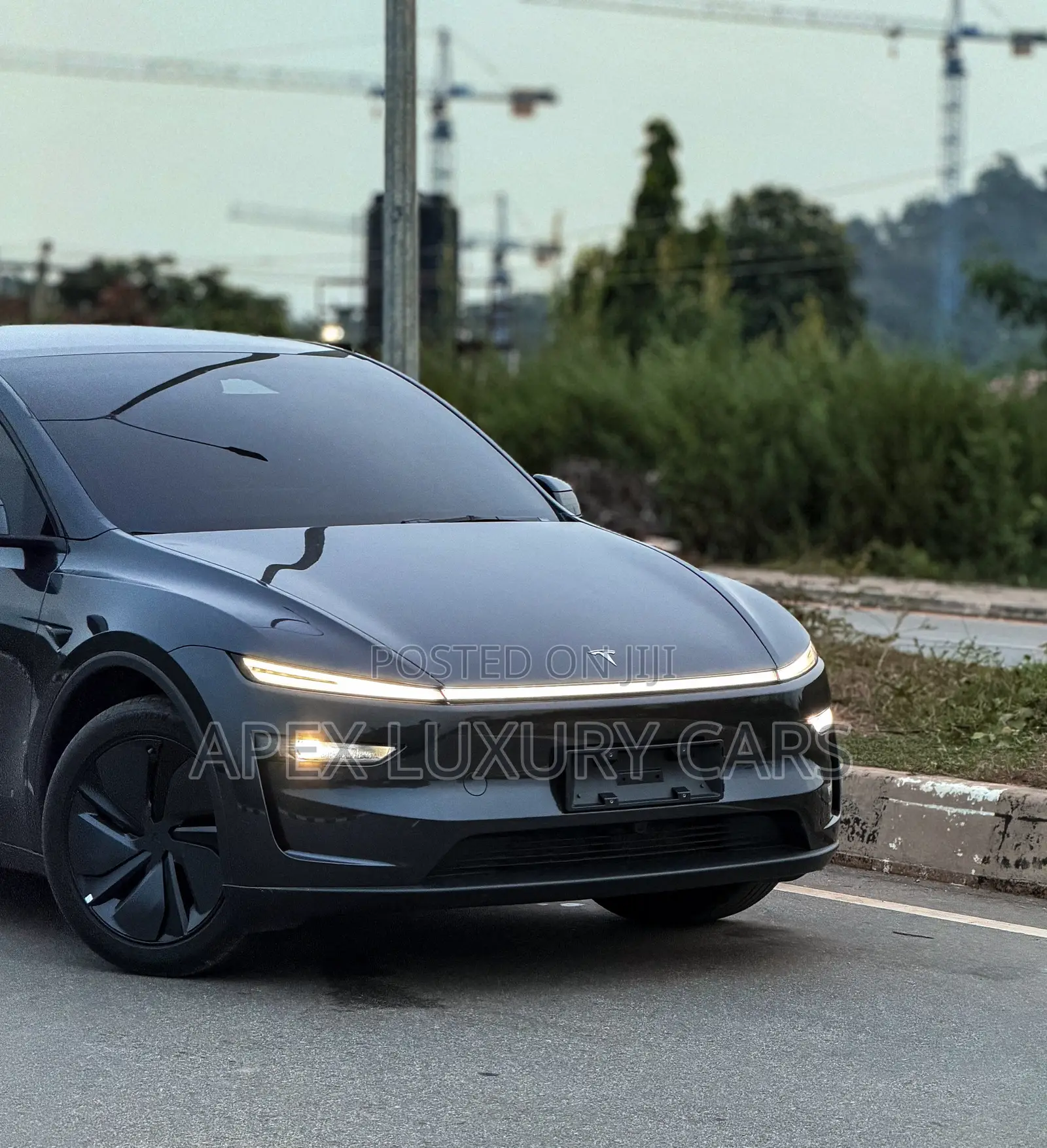 New Tesla Model Y 2025 Gray