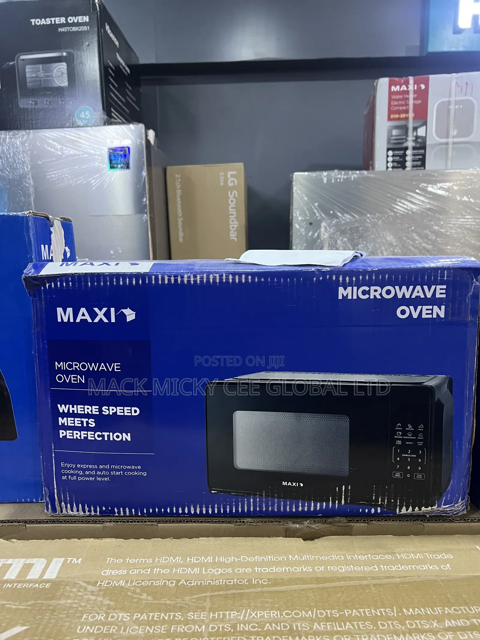 Maxi Microwave 20L 700W (202ly-D) Digital Control