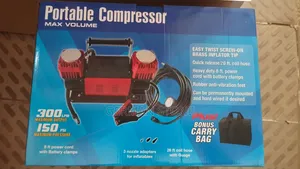 Heavy-Duty Twin-Cylinder 12V Air Compressor (Such as a 300l/Min, 150