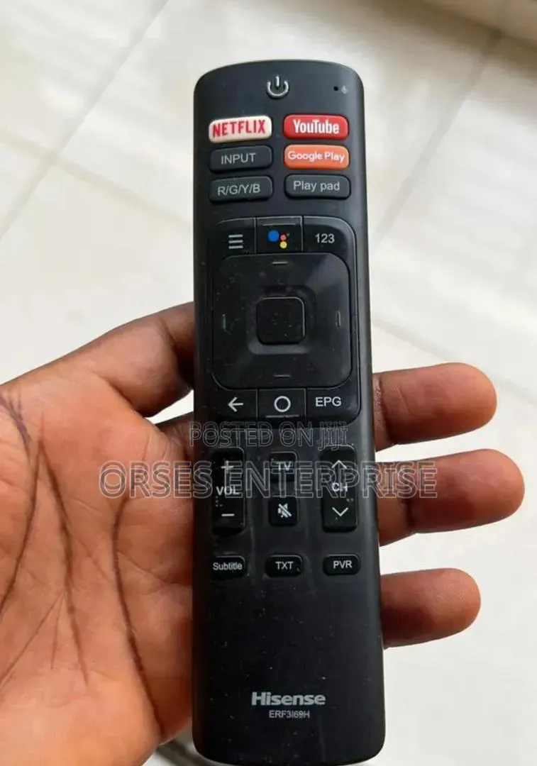 Hisense Android Smart TV Smart Remote Control