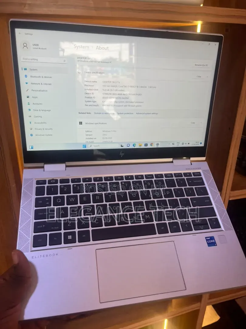 Laptop HP EliteBook 850 G8 16GB Intel Core i7 SSD 512GB