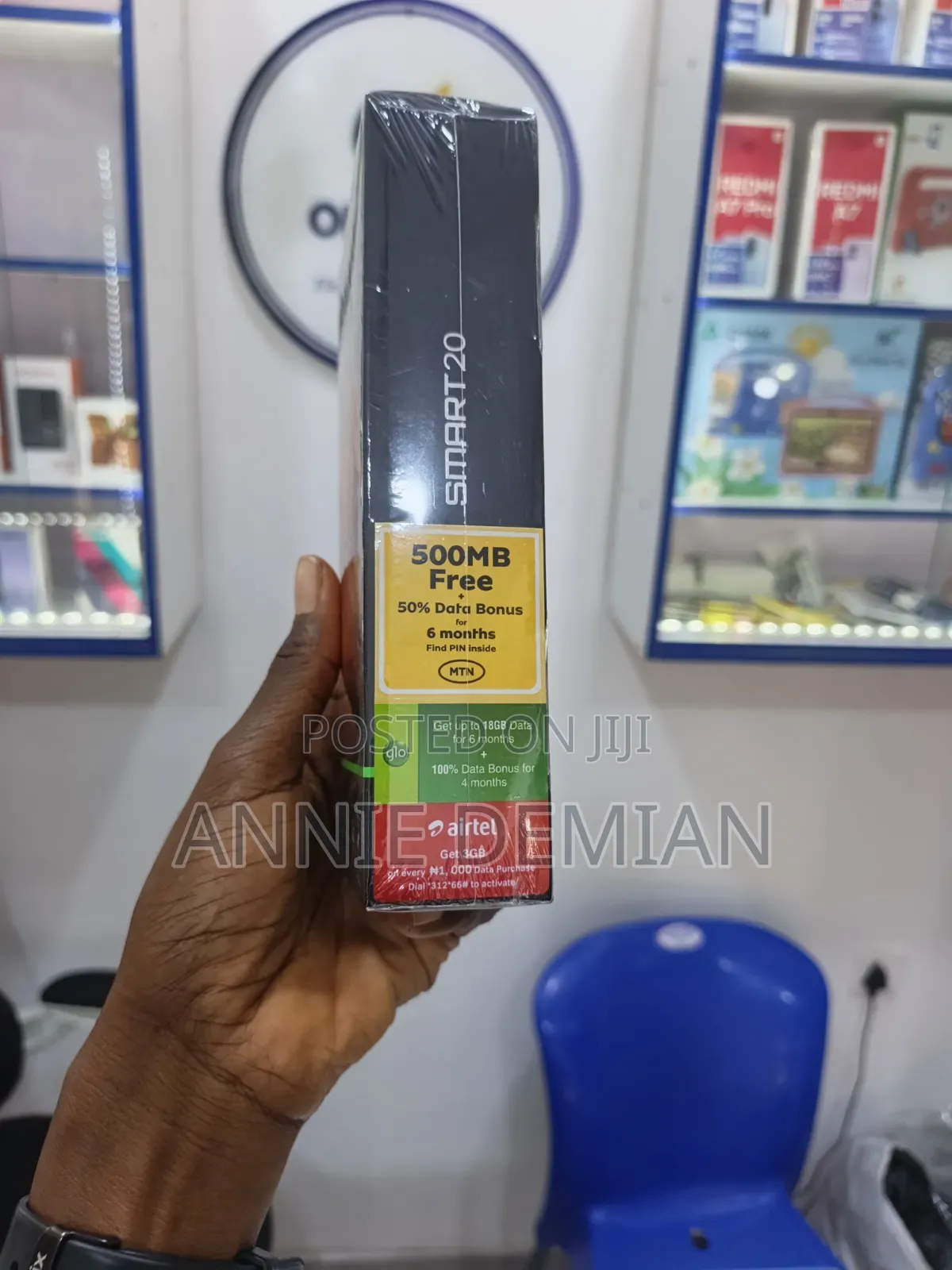 New Infinix Smart 20 64 GB Black