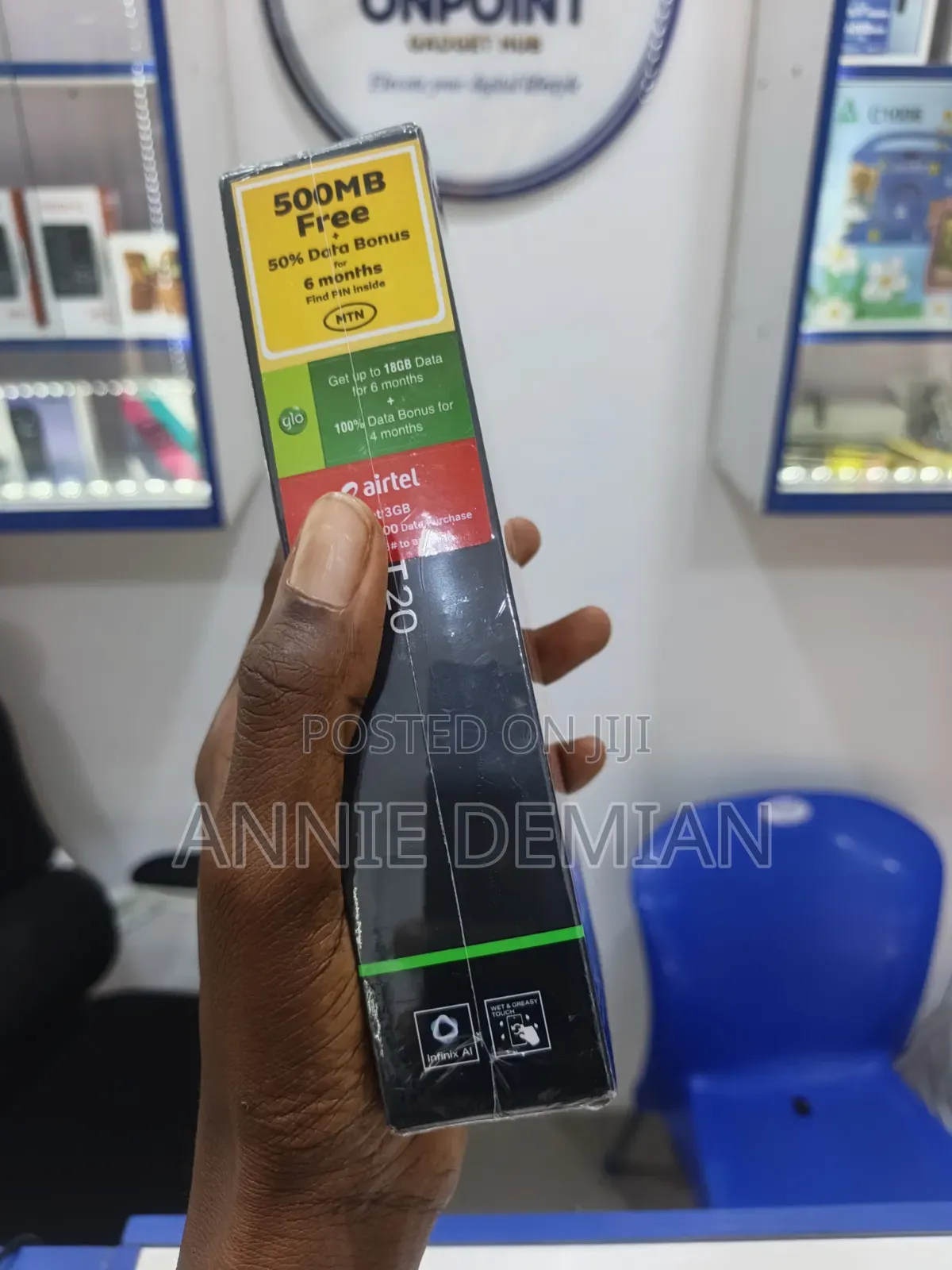 New Infinix Smart 20 128 GB Silver
