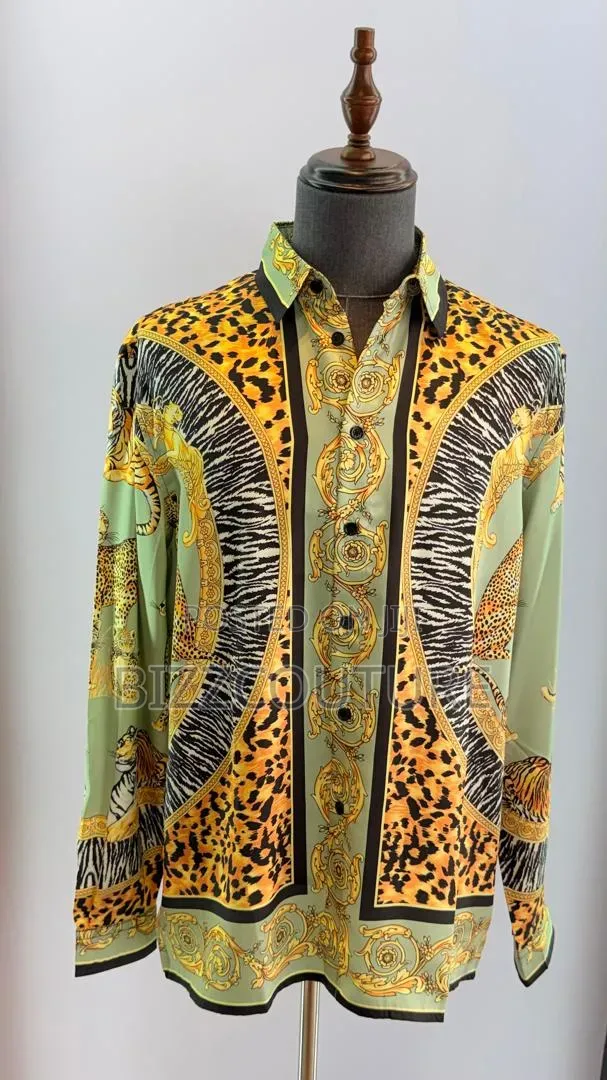 Original Versace Silks Shirts 100% Authentic Guaranteed