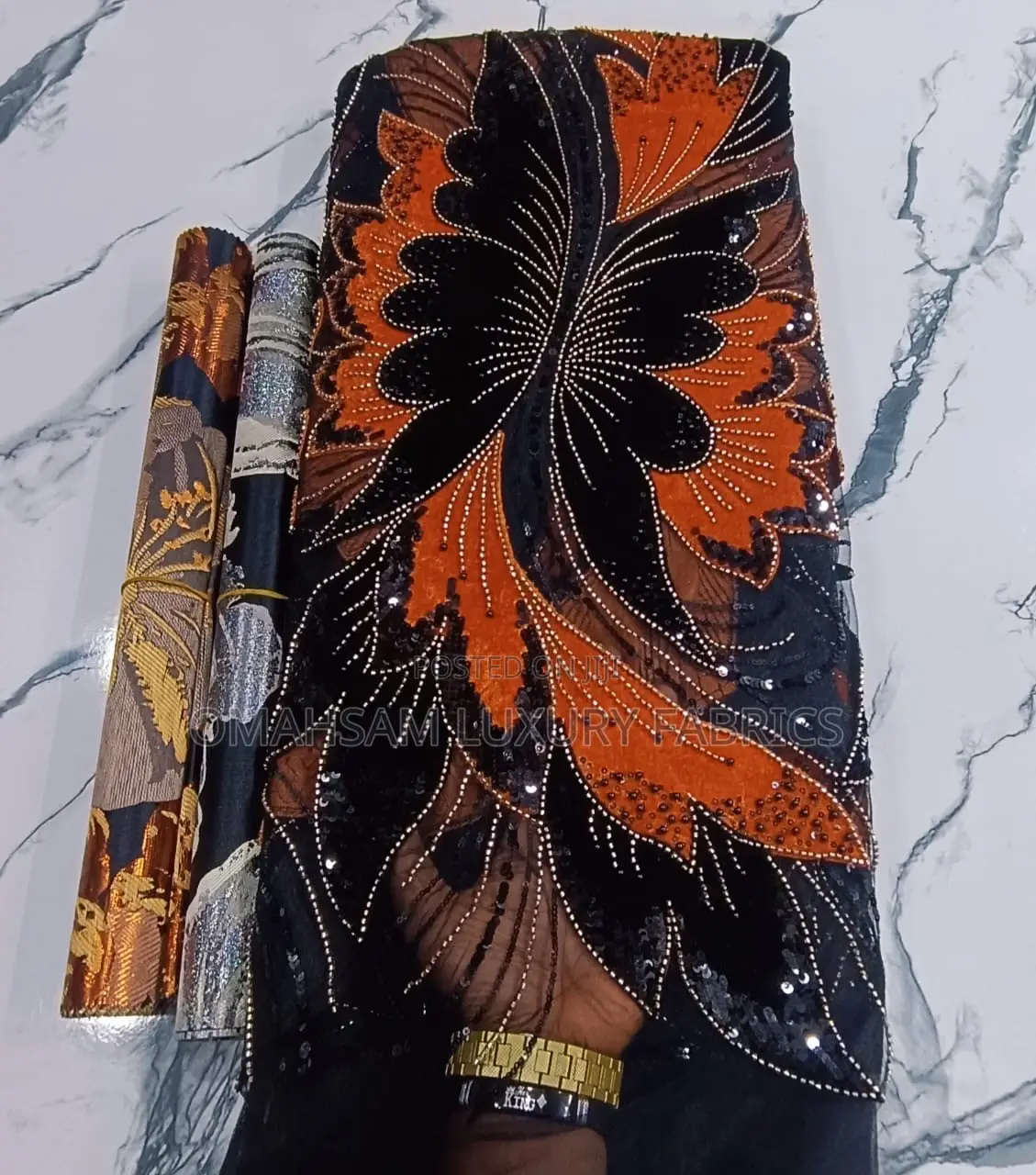 High Quality Beaded Lace