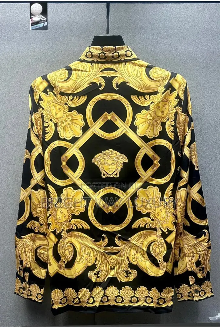 Premium Luxury Quality Versace Longsleeves Shirt