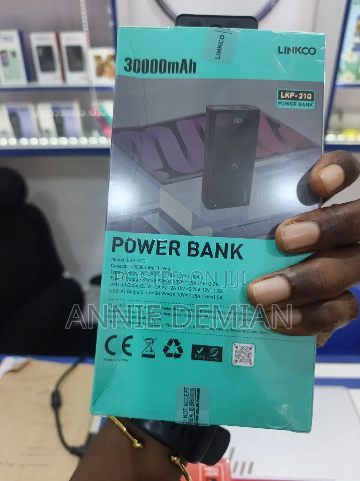Linkco Digital 30000mah Power Bank
