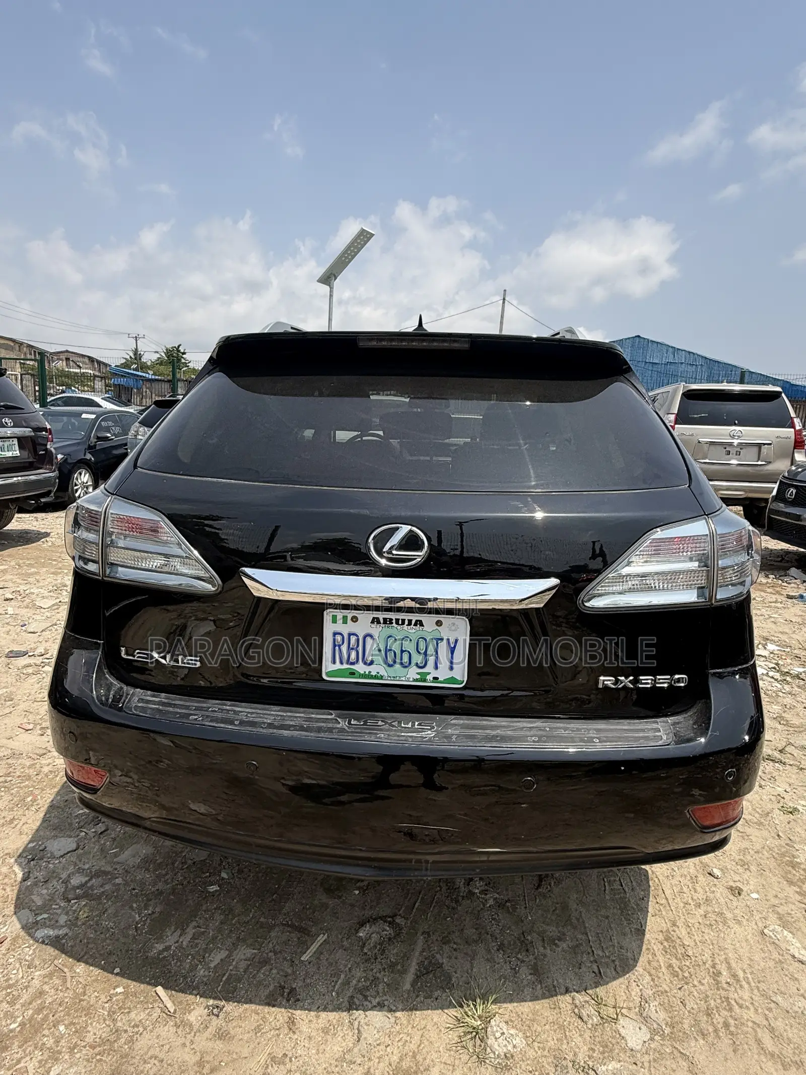 Lexus RX 350 2010 Black