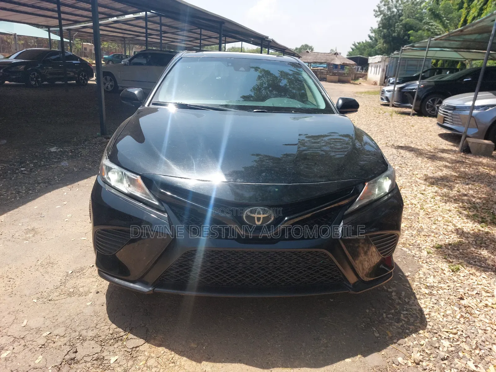Toyota Camry SE (2.5L 4cyl 8A) 2019 Black