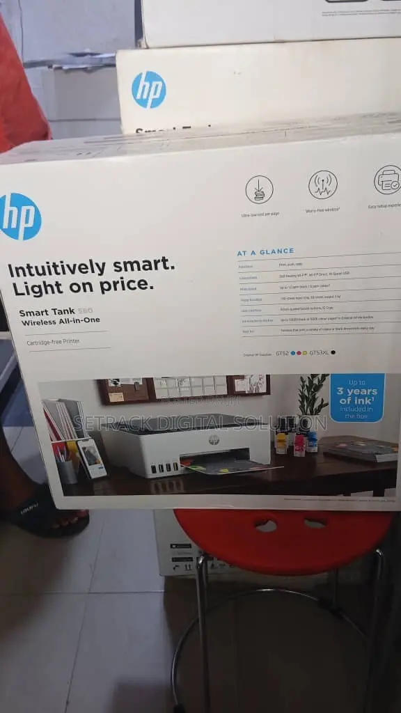 HP Smart Tank 580 All-in-One Wireless Printer