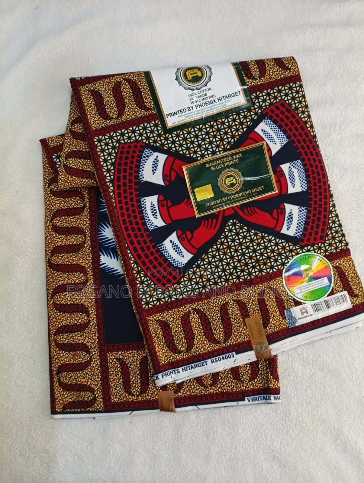 Handshake Design Hitarget Ankara Fabric