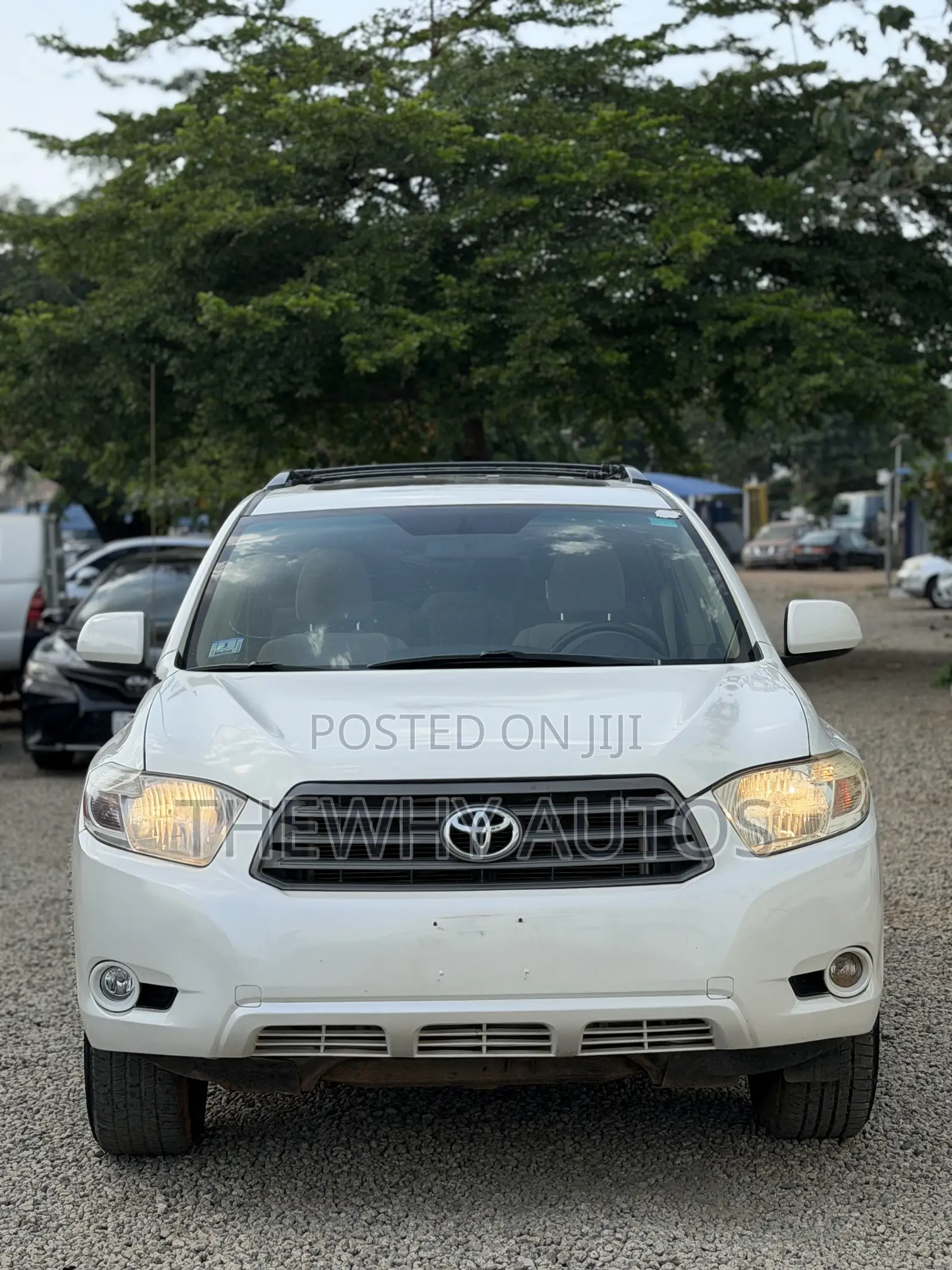 Toyota Highlander Base 2009 White