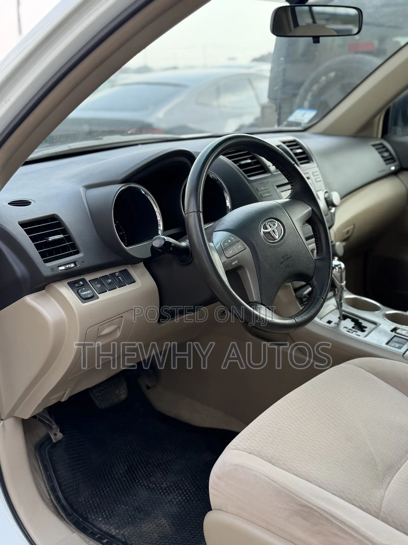 Toyota Highlander Base 2009 White