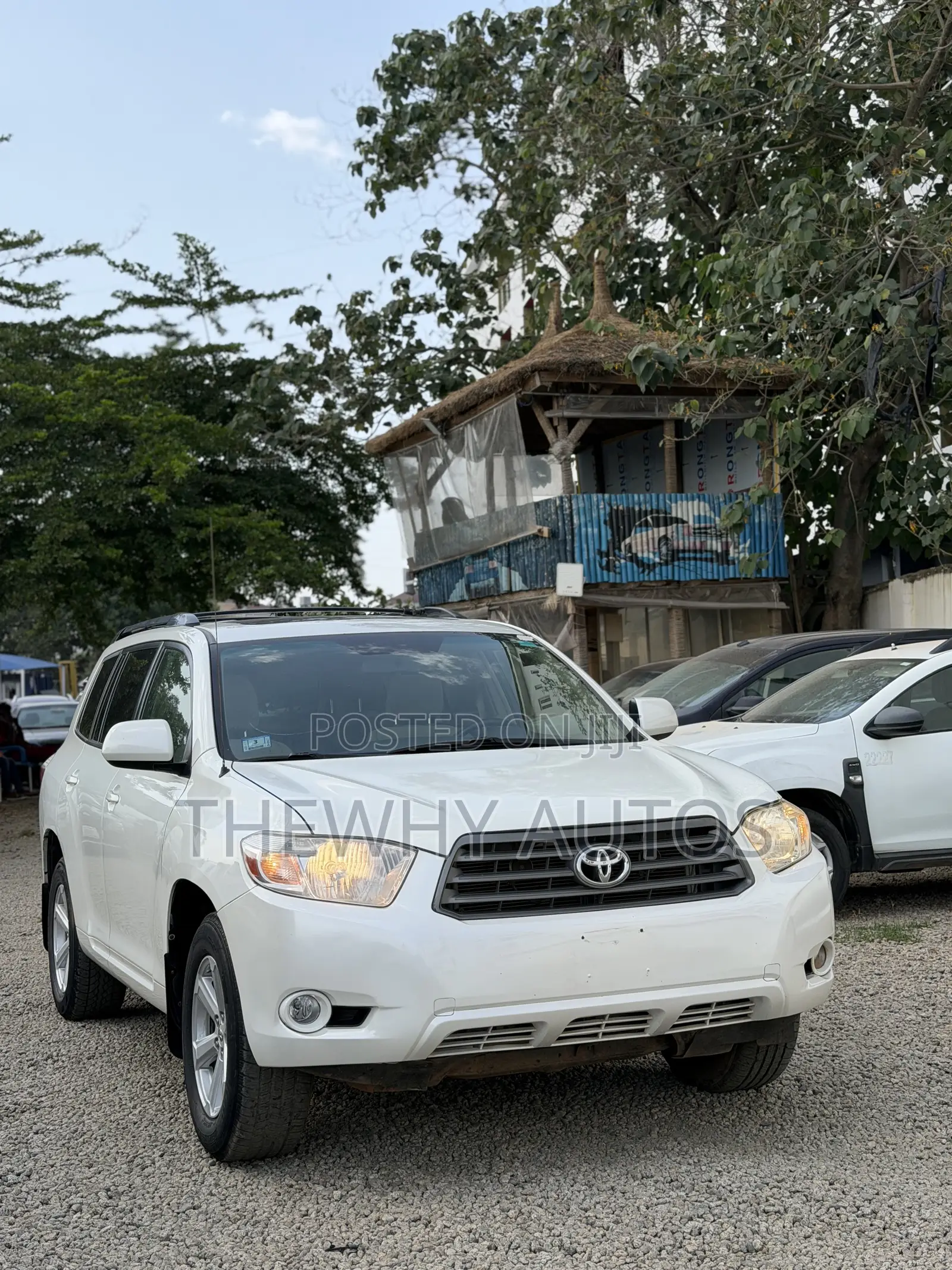 Toyota Highlander Base 2009 White